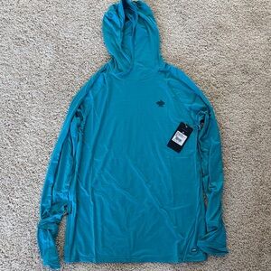 Rabbit Men’s Small Algiers Blue UPF Deflector 2.0 NEW W. TAGS